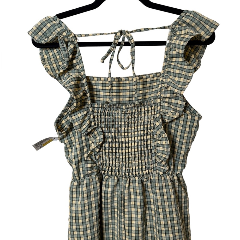 Wild Fable Small Checkered Ruffle Dress - Picture 3 of 4